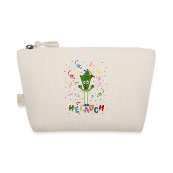 Lauch Helauch Fasching Konfetti Helau Fastnacht - Bio-Täschchen - Natur - Vorne