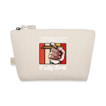 Cigare à la main – déjà occupé - Trousse biologique - nature - Devant