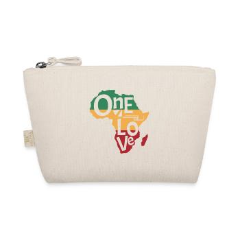 One love Reggae Musique Afrique Rasta Reggaemusik - Trousse biologique - nature - Devant