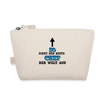 So sieht der beste Chef aus Geschäftsführer - Bio-Täschchen - Natur - Vorne