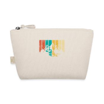 Retro kayak sport gift I canoe kayak kayaker - Organic Pouch - nature - Front