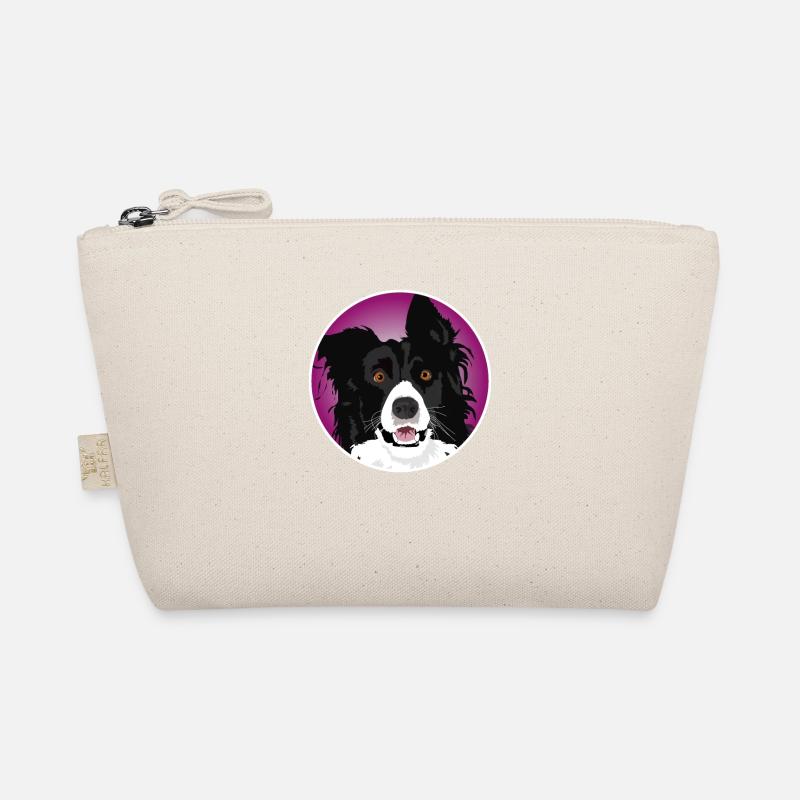 Border Collie dog cool Organic Pouch