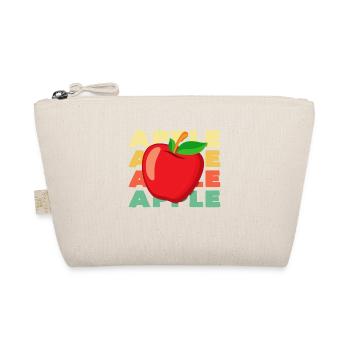 Pop Art Apple Illustration - Organic Pouch - nature - Front