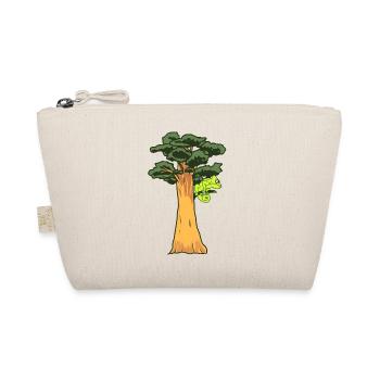 Gecko tree reptile chameleon rainforest nature - Organic Pouch - nature - Front