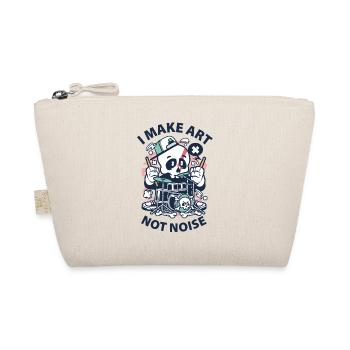 Drummer Drums Drum Drums - Organic Pouch - nature - Front