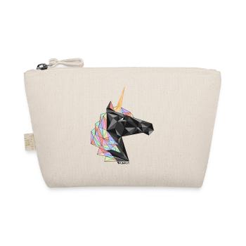 BLACK UNICORN - Organic Pouch - nature - Front