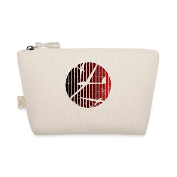 Glider pilot - Organic Pouch - nature - Front