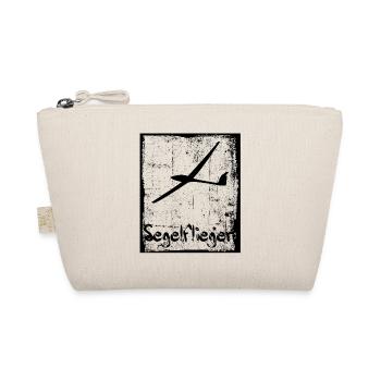 Glider Gliding Pilot - Organic Pouch - nature - Front