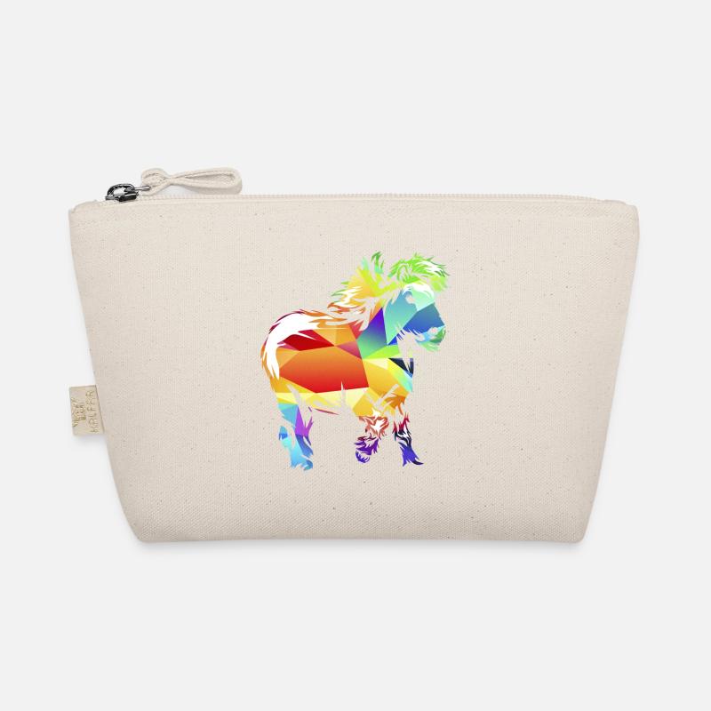 Shetland pony - Organic Pouch - nature