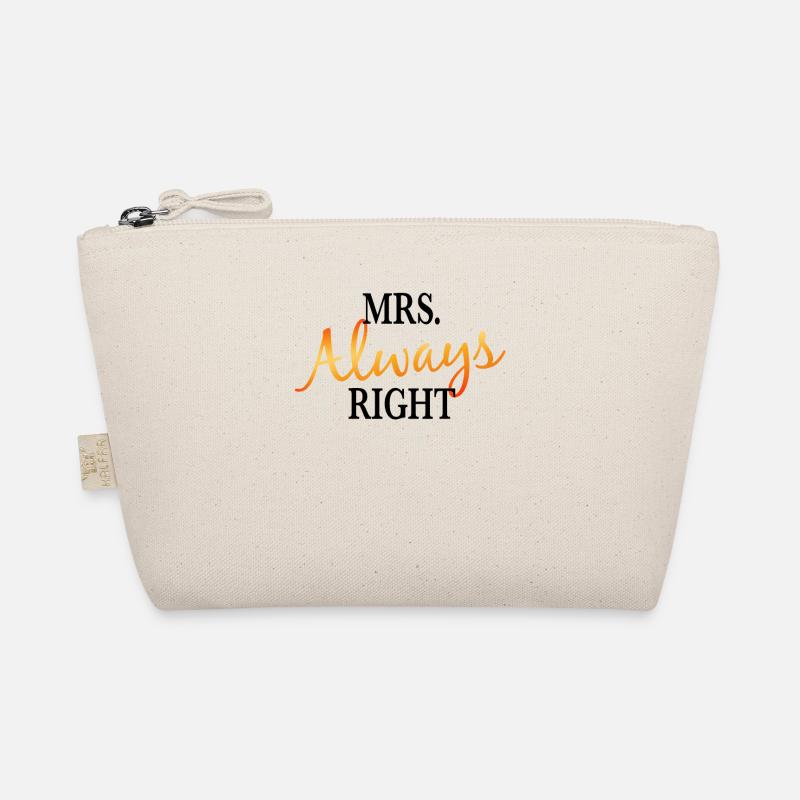 Mrs. Always right Bio-Täschchen