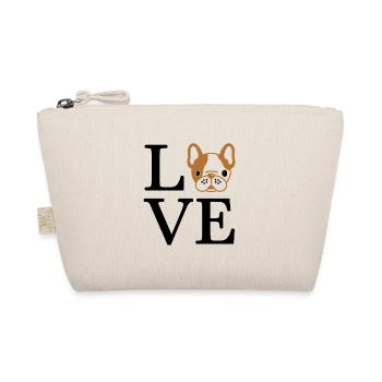 Amour de bouledogue français - Trousse biologique - nature - Devant