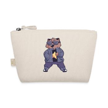 Wombat Australien Beuteltier Geschenk - Bio-Täschchen - Natur - Vorne