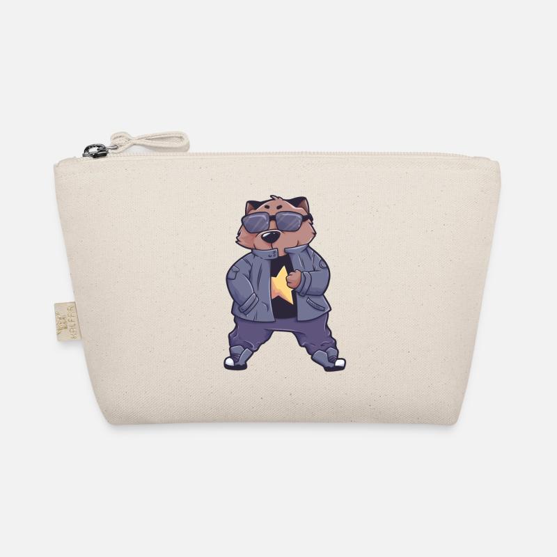 Wombat Australien Beuteltier Geschenk Bio-Täschchen