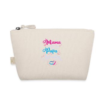 Mom Want Dad MarryIng Kids Marriage Proposal - Organic Pouch - nature - Front