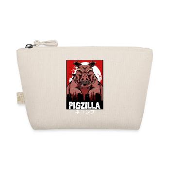 Pigzilla Stadtkaiju - Bio-Täschchen - Natur - Vorne