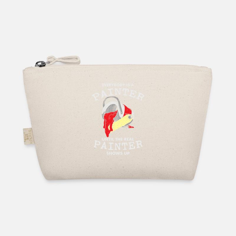 Painter Paintint Paintbrushes Color Gift Organic Pouch