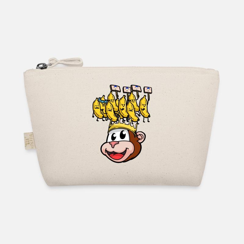 Banana protest king monkey monkey fantasy Organic Pouch