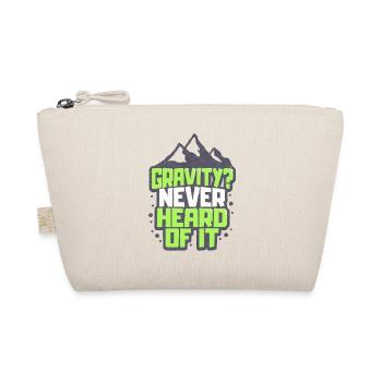 Kletterer Klettern Bouldern - Bio-Täschchen - Natur - Vorne