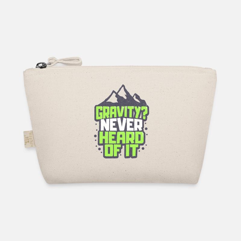 Kletterer Klettern Bouldern - Bio-Täschchen - Natur