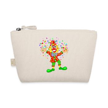 Carnival Clown - Organic Pouch - nature - Front