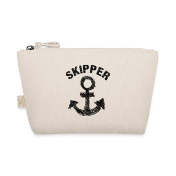 Boat skipper motorboat captain regatta sailor - Organic Pouch - nature - Front