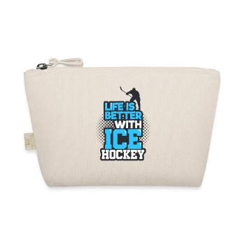 Eishockey - Bio-Täschchen - Natur - Vorne