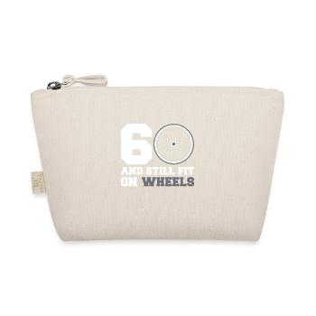 60er 60. Geburtstag Radsport Radfahrer Geschenk - Bio-Täschchen - Natur - Vorne