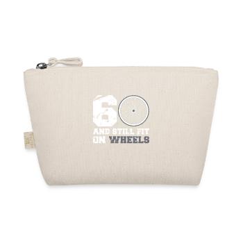 60e 60e anniversaire cadeau cycliste cycliste - Trousse biologique - nature - Devant