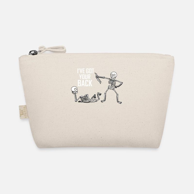 Got Your Back Spine Skeleton Back Gift Organic Pouch
