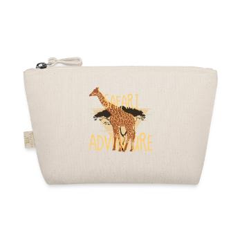 Safari Adventure – Giraffe Savanna Vibes - Bio-Täschchen - Natur - Vorne