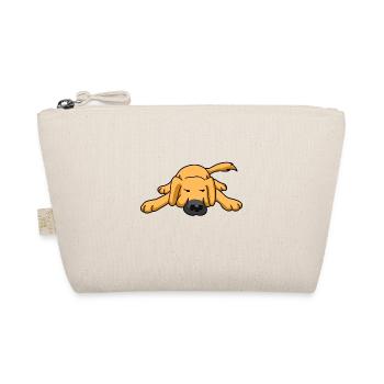Watchdog Dog Tired Dog Walker Animal Lover Dogs - Organic Pouch - nature - Front