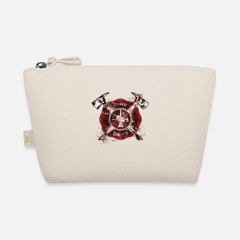 Firefighter Firefighter Helmet Blue Light Organic Pouch