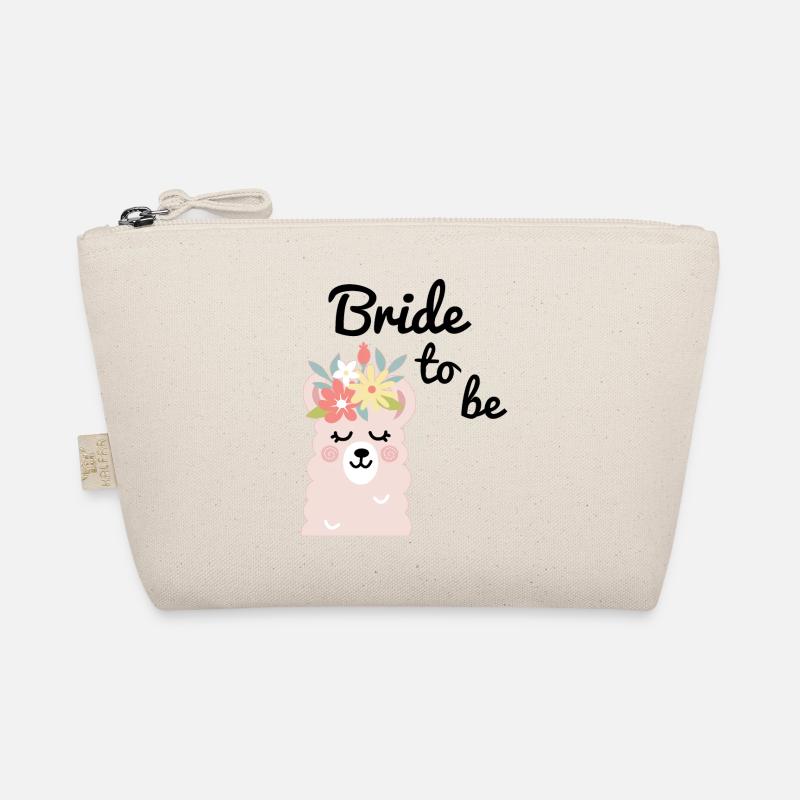 Bride to be Bride Alpaca Lama Alpaka JGA Party Organic Pouch