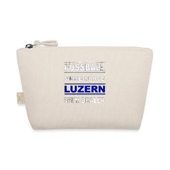 Luzern T Shirt und Geschenk für Fussballfans - Bio-Täschchen - Natur - Vorne