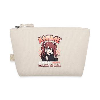 Anime me rend heureux vous pas tellement Pun Kawaii - Trousse biologique - nature - Devant