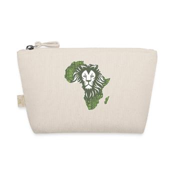 Roar Afrique Carte Lion Face Reggae Rasta Gift Design - Trousse biologique - nature - Devant