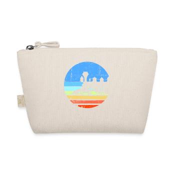 Zug Eisenbahn Eisenbahner trains drivers - Organic Pouch - nature - Front