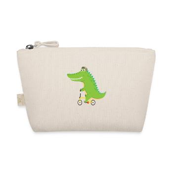 crocodile - Organic Pouch - nature - Front