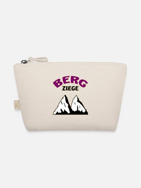 Berge Berg Ziege - Bio-Täschchen - Natur