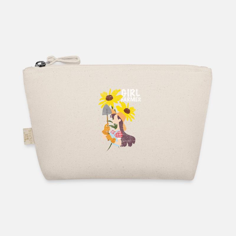Bäuerin Landwirtin Geschenk - Bio-Täschchen - Natur