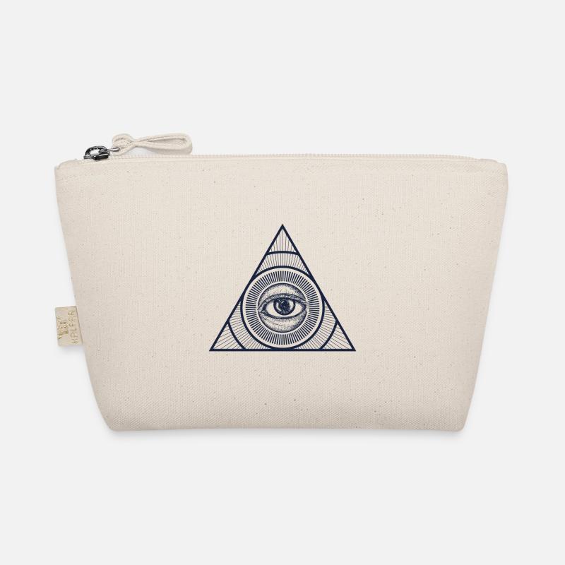 Illuminati eye Organic Pouch