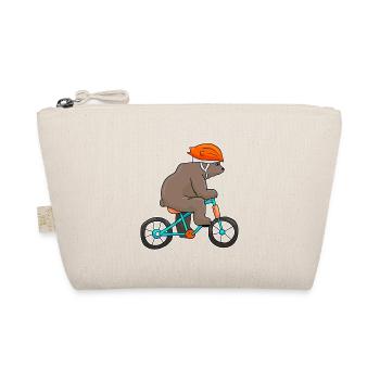Ours à vélo Ours à vélo - Trousse biologique - nature - Devant