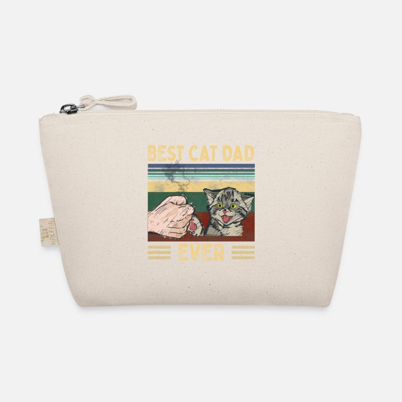 Best Cat Dad Ever Bester Katzenpapa Vater Kätzchen Bio-Täschchen