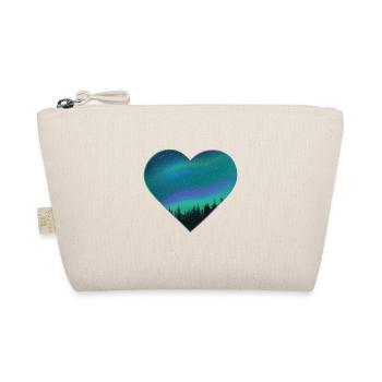 Northern Lights Aurora Midsummer Heart Gift - Trousse biologique - nature - Devant