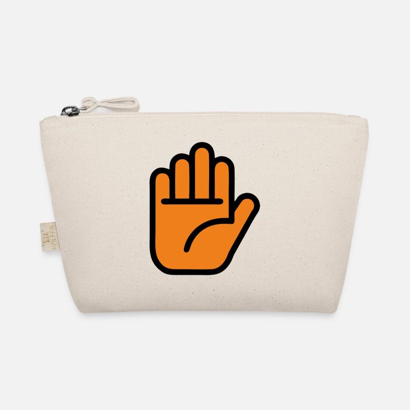 Hand / Stopp / Nr. Bio-Täschchen