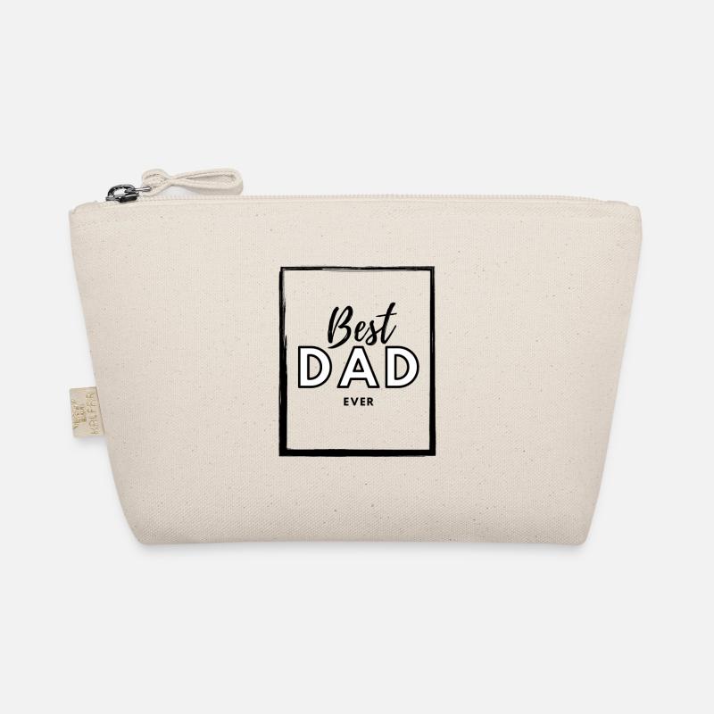 best dad ever - Bio-Täschchen - Natur