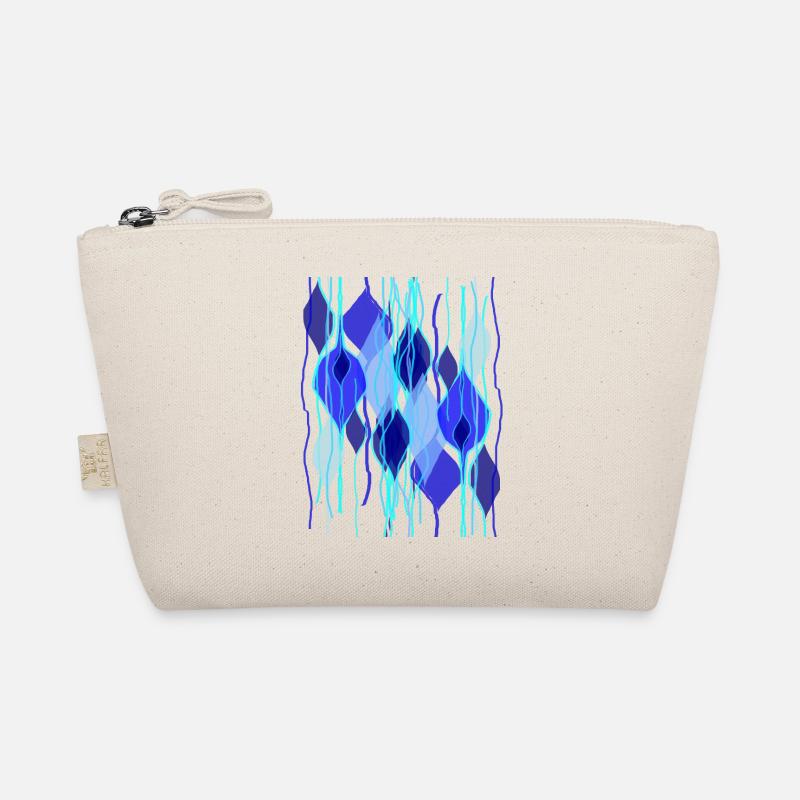 Fleda Mouse Design: Abstract Drop Shapes Organic Pouch