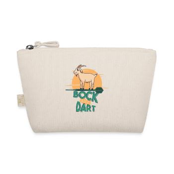Bock Auf Dart - Darts darts for darts players - Organic Pouch - nature - Front
