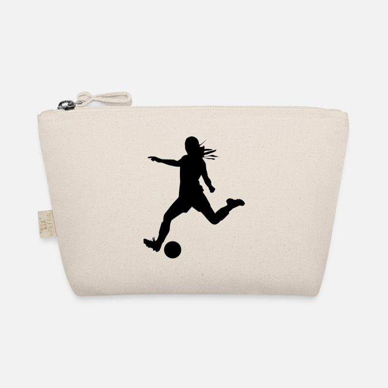 Frauenfußball - Bio-Täschchen - Natur
