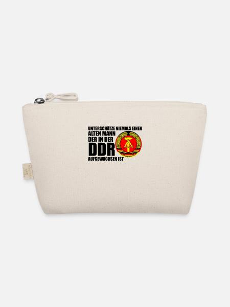 Alter Mann aus der DDR - Bio-Täschchen - Natur